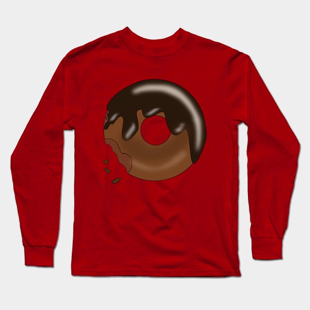 doughnuts design eating design helth love this design food design Long Sleeve T-Shirt by slagalicastrave